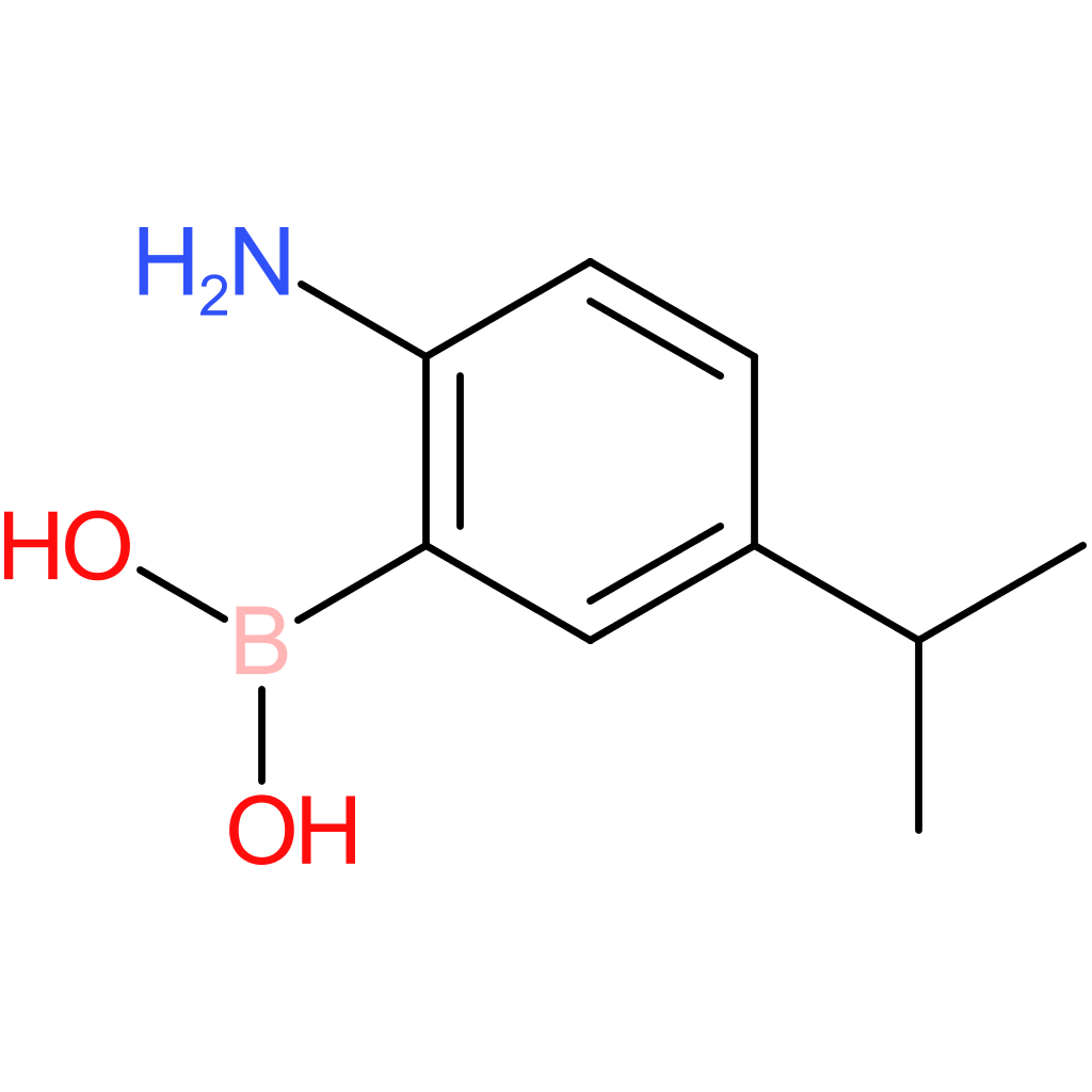 [2-amino-5-(propan-2-yl)phenyl]boronic acid