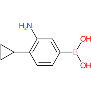 3-amino-4-cyclopropylphenylboronic acid
