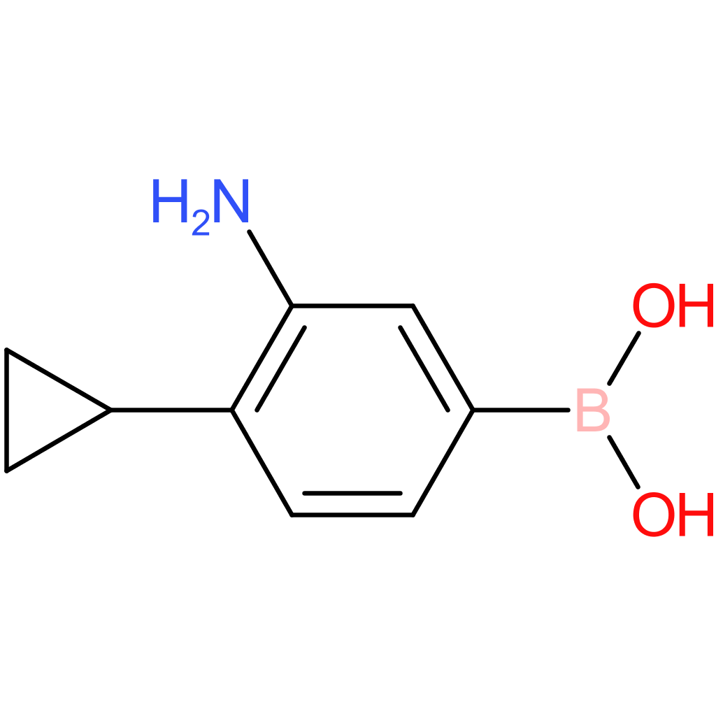 3-amino-4-cyclopropylphenylboronic acid