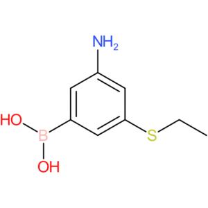 [3-amino-5-(ethylsulfanyl)phenyl]boronic acid