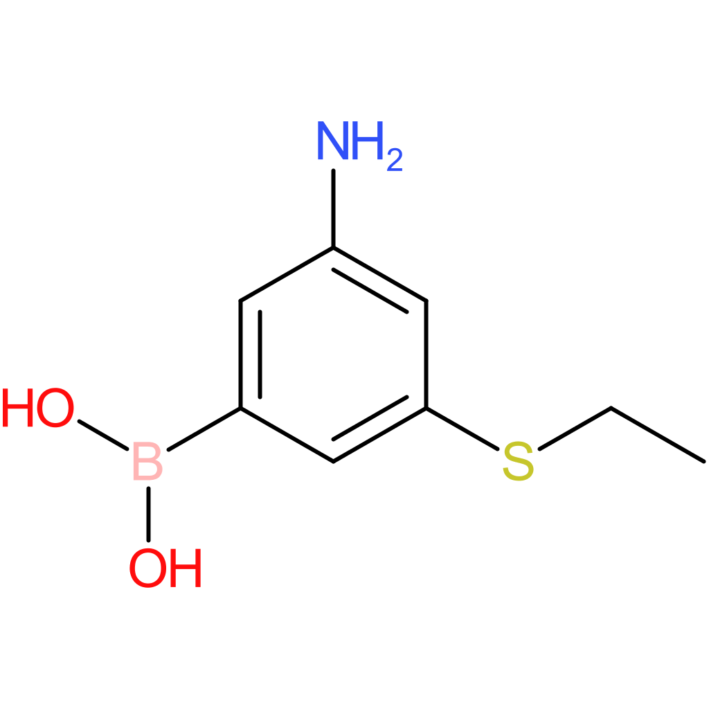 [3-amino-5-(ethylsulfanyl)phenyl]boronic acid