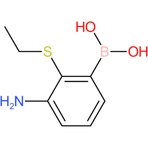 [3-amino-2-(ethylsulfanyl)phenyl]boronic acid