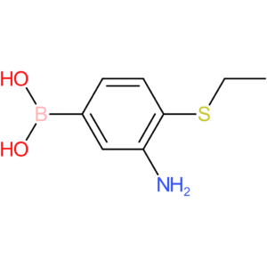 [3-amino-4-(ethylsulfanyl)phenyl]boronic acid