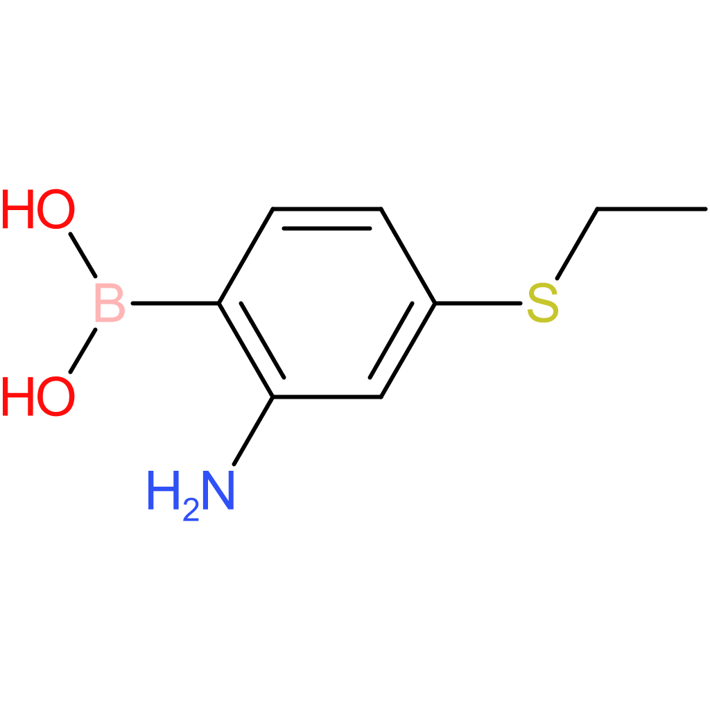 [2-amino-4-(ethylsulfanyl)phenyl]boronic acid