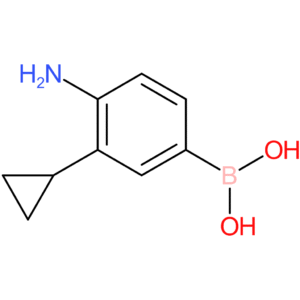4-amino-3-cyclopropylphenylboronic acid