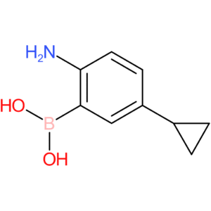 6-amino-3-cyclopropylphenylboronic acid