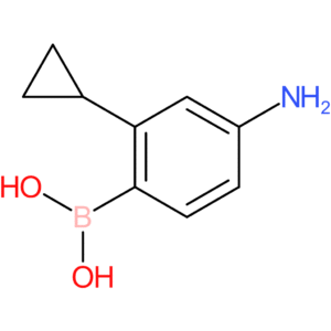 4-amino-6-cyclopropylphenylboronic acid