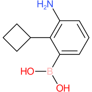 (3-amino-2-cyclobutylphenyl)boronic acid