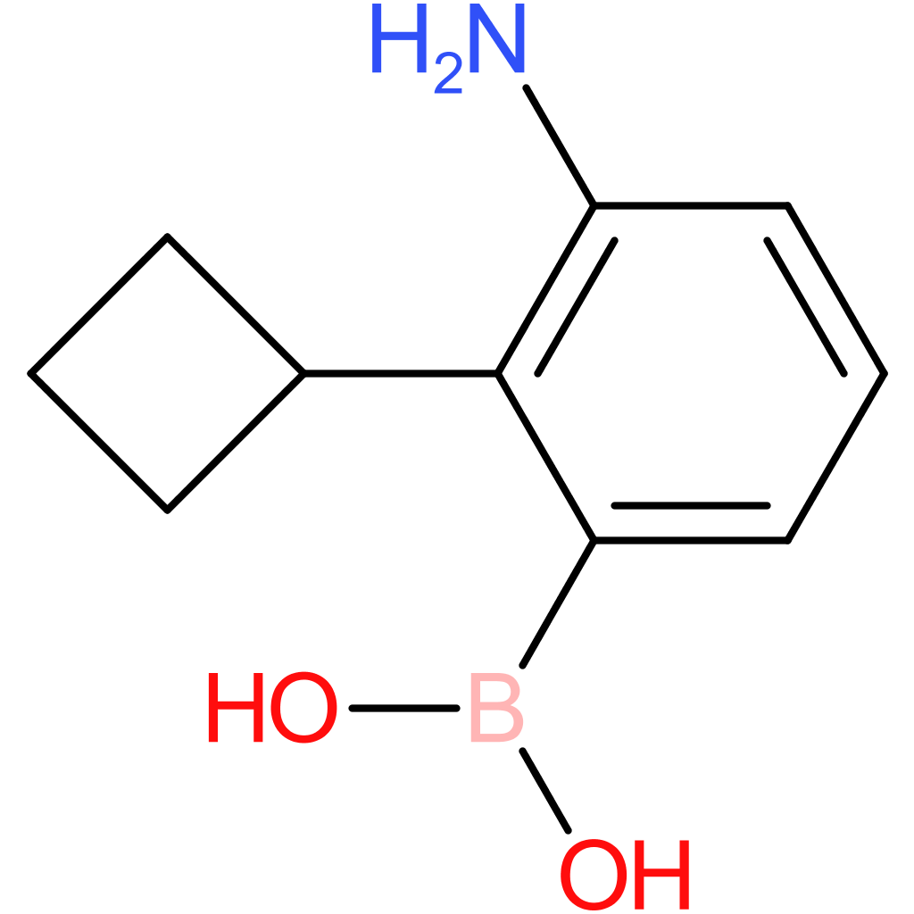 (3-amino-2-cyclobutylphenyl)boronic acid