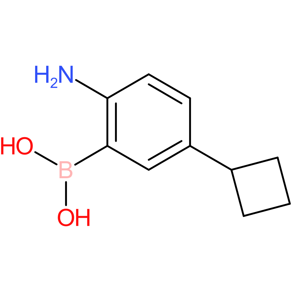 (2-amino-5-cyclobutylphenyl)boronic acid