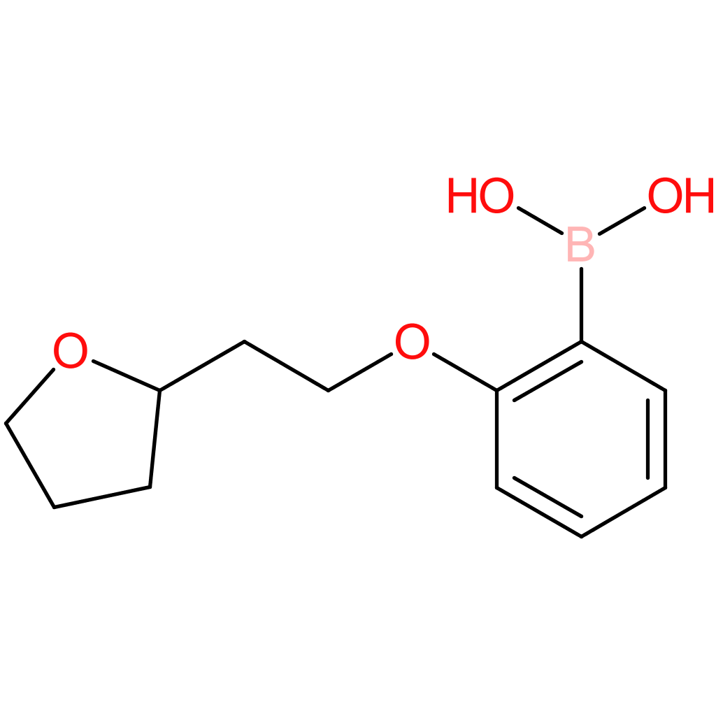 (2-[2-(oxolan-2-yl)ethoxy]phenyl)boronic acid