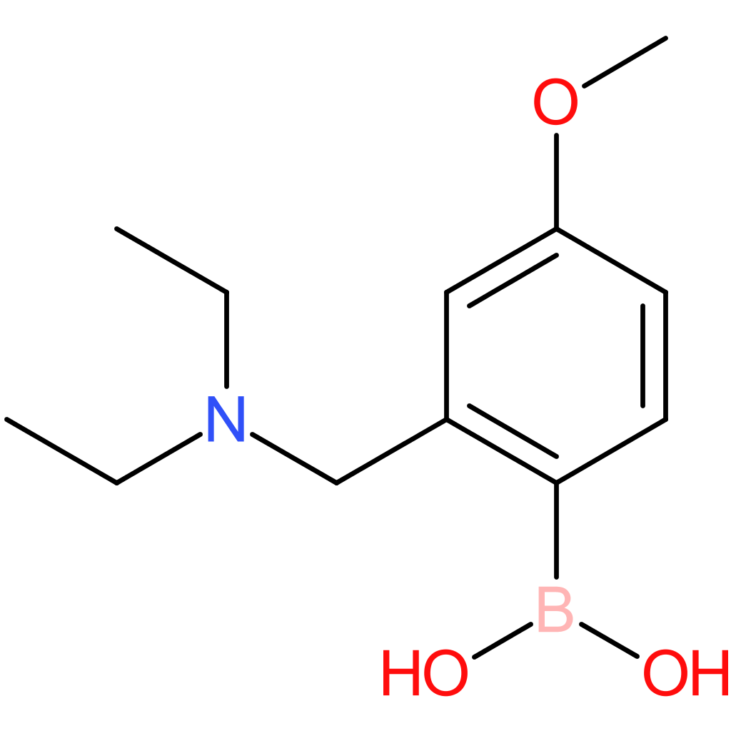(2-[(diethylamino)methyl]-4-methoxyphenyl)boronic acid
