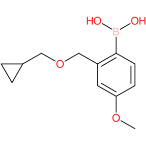 (2-[(cyclopropylmethoxy)methyl]-4-methoxyphenyl)boronic acid