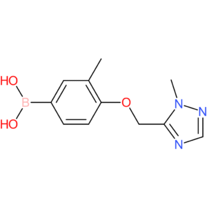 (3-methyl-4-[(1-methyl-1h-1,2,4-triazol-5-yl)methoxy]phenyl)boronic acid