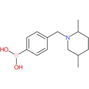 (4-[(2,5-dimethylpiperidin-1-yl)methyl]phenyl)boronic acid