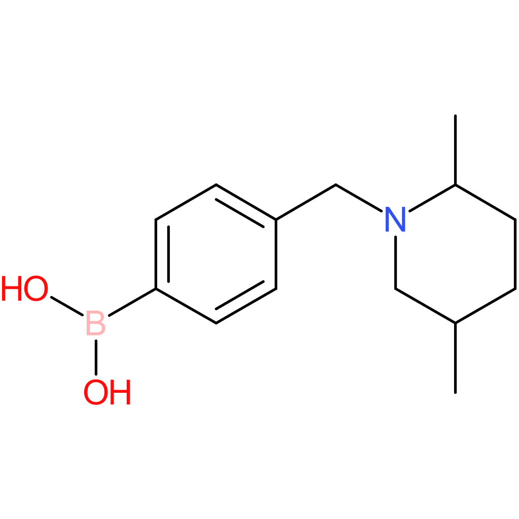(4-[(2,5-dimethylpiperidin-1-yl)methyl]phenyl)boronic acid