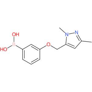 (3-[(1,3-dimethyl-1h-pyrazol-5-yl)methoxy]phenyl)boronic acid