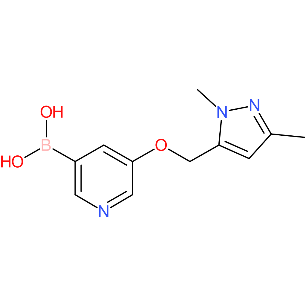 (5-[(1,3-dimethyl-1h-pyrazol-5-yl)methoxy]pyridin-3-yl)boronic acid