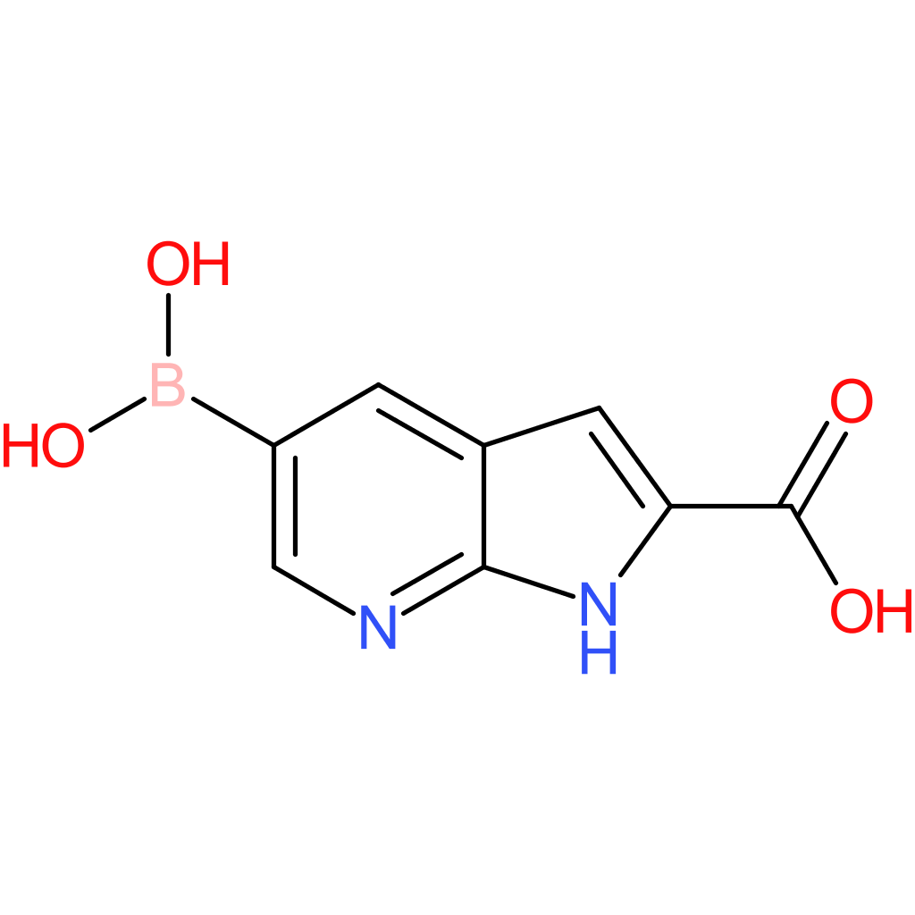 2-carboxyl-7-azaindolE-5-boronic acid