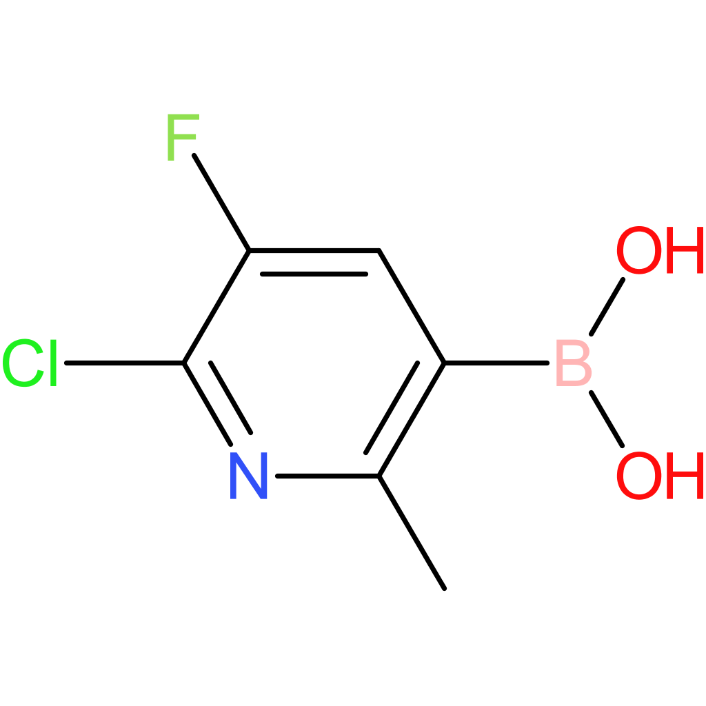 2-chloro-3-fluoro-6-methylpyridine-5-boronic acid