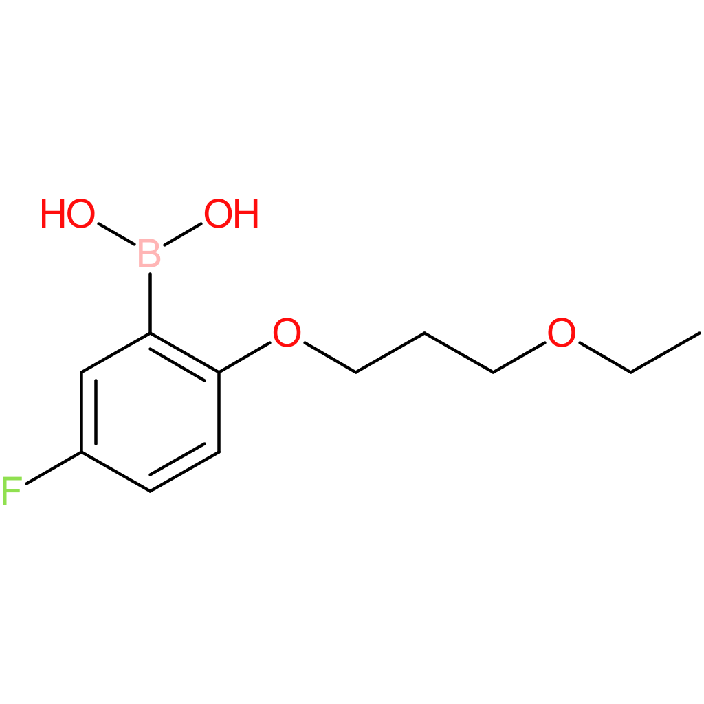 [2-(3-ethoxypropoxy)-5-fluorophenyl]boronic acid