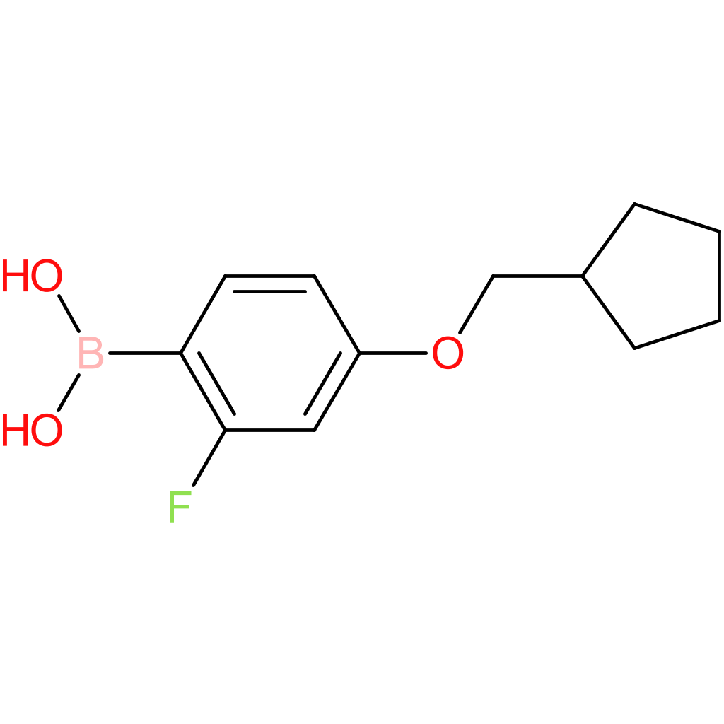 [4-(cyclopentylmethoxy)-2-fluorophenyl]boronic acid