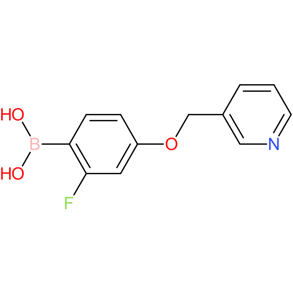b-[2-fluoro-4-(3-pyridinylmethoxy)phenyl]-boronic acid