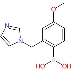 [2-(1h-imidazol-1-ylmethyl)-4-methoxyphenyl]boronic acid