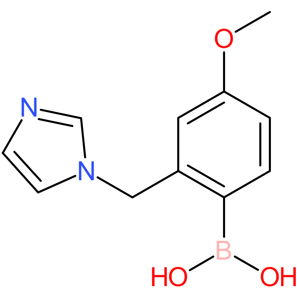 [2-(1h-imidazol-1-ylmethyl)-4-methoxyphenyl]boronic acid