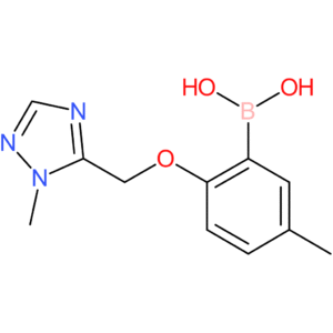(5-methyl-2-[(1-methyl-1h-1,2,4-triazol-5-yl)methoxy]phenyl)boronic acid