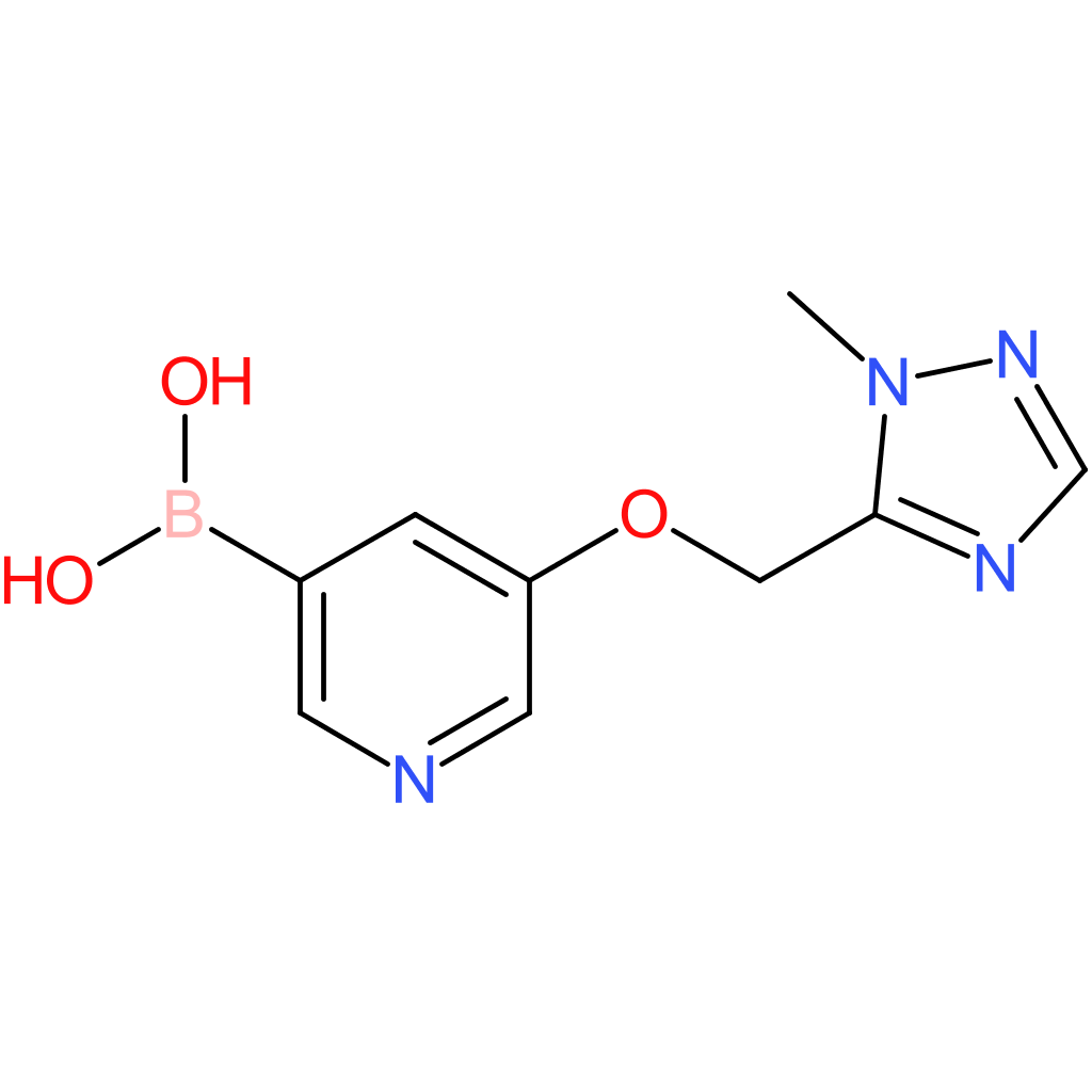 (5-[(1-methyl-1h-1,2,4-triazol-5-yl)methoxy]pyridin-3-yl)boronic acid