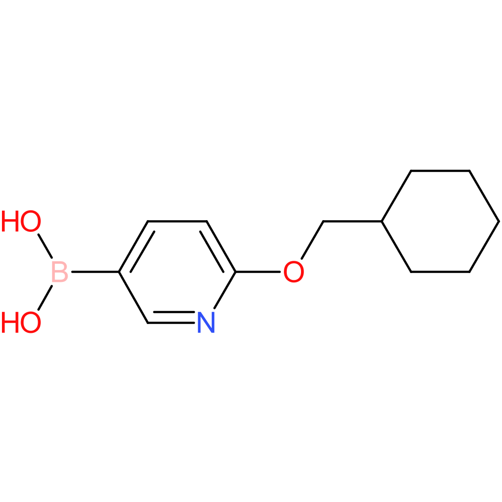 6-(cyclohexylmethoxy)-3-pyridinylboronic acid