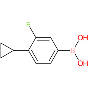 3-fluoro-4-cyclopropylphenylboronic acid