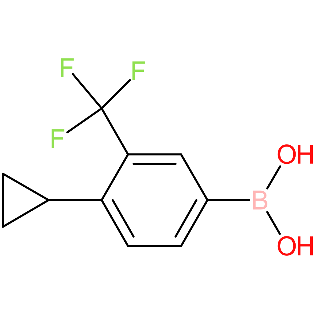 3-trifluoromethyl-4-cyclopropylphenylboronic acid