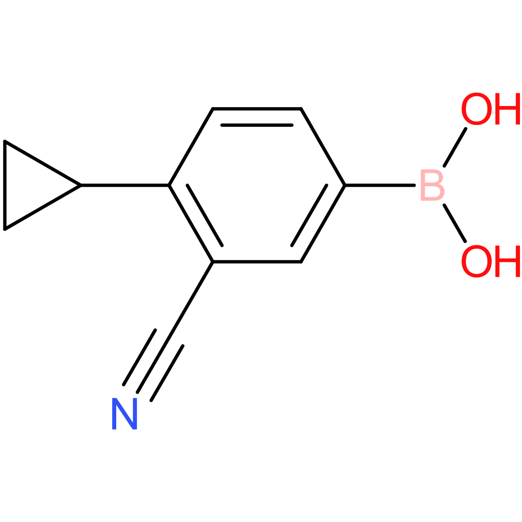 3-cyano-4-cyclopropylphenylboronic acid