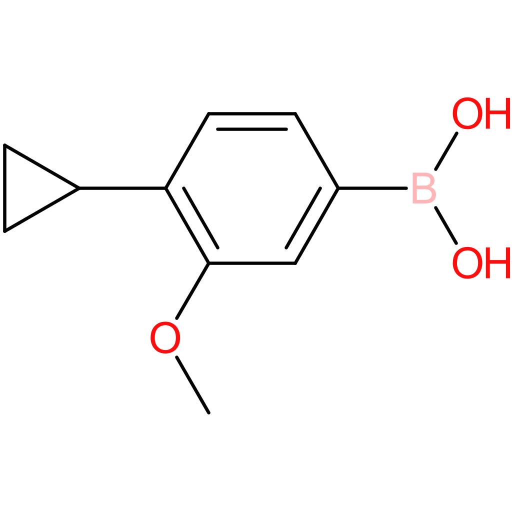 3-methoxy-4-cyclopropylphenylboronic acid