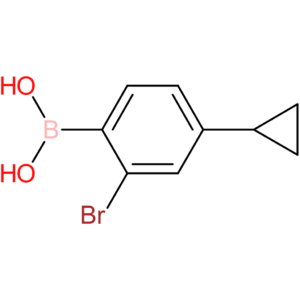 2-bromo-4-cyclopropylphenylboronic acid