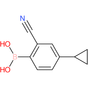 2-cyano-4-cyclopropylphenylboronic acid