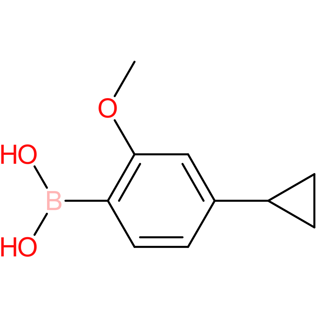 2-methoxy-4-cyclopropylphenylboronic acid