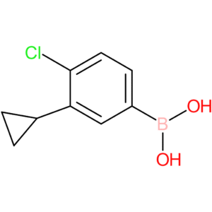 4-chloro-3-cyclopropylphenylboronic acid