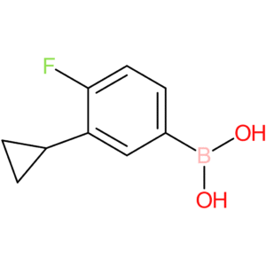 4-fluoro-3-cyclopropylphenylboronic acid