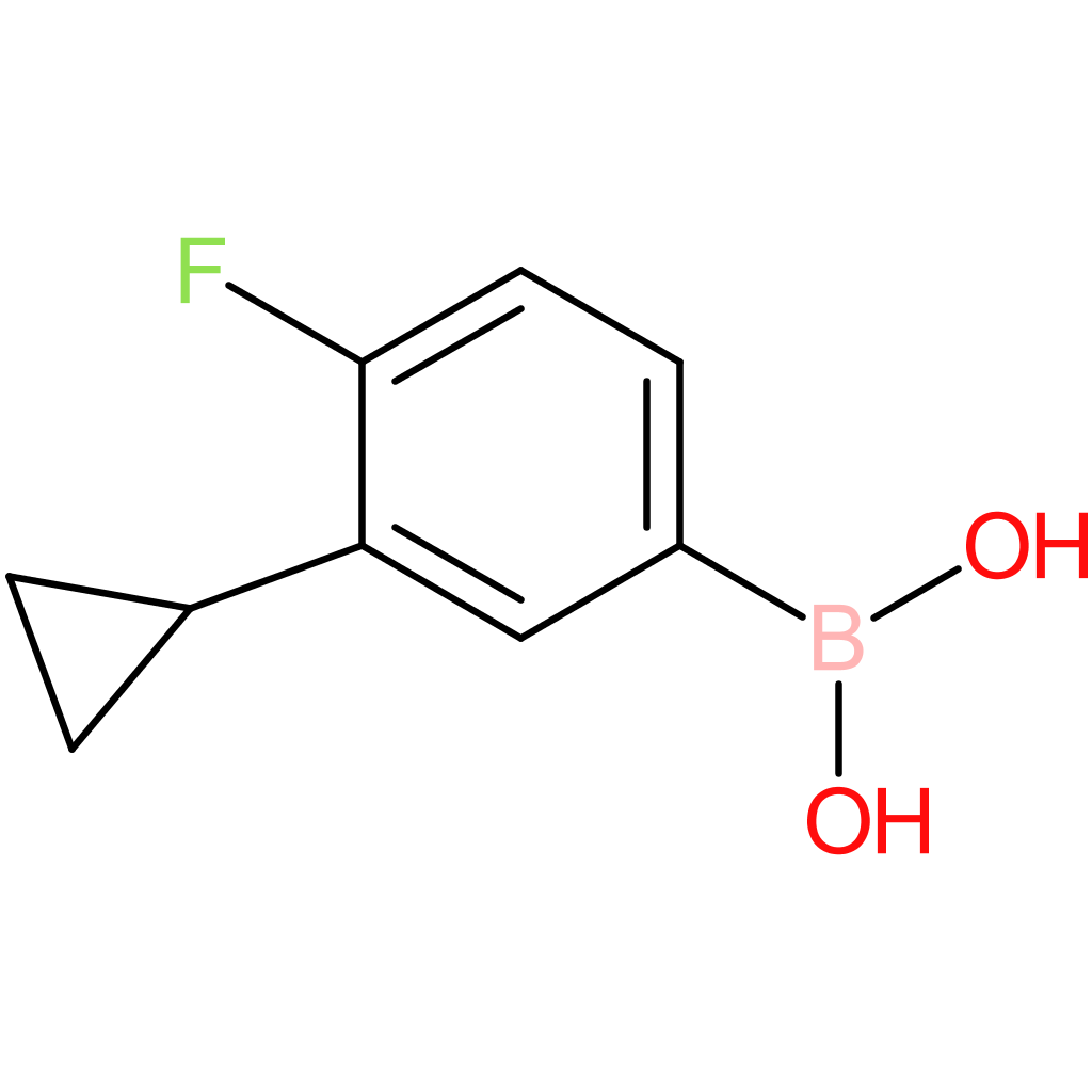 4-fluoro-3-cyclopropylphenylboronic acid