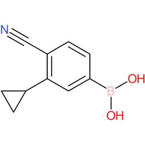 4-cyano-3-cyclopropylphenylboronic acid