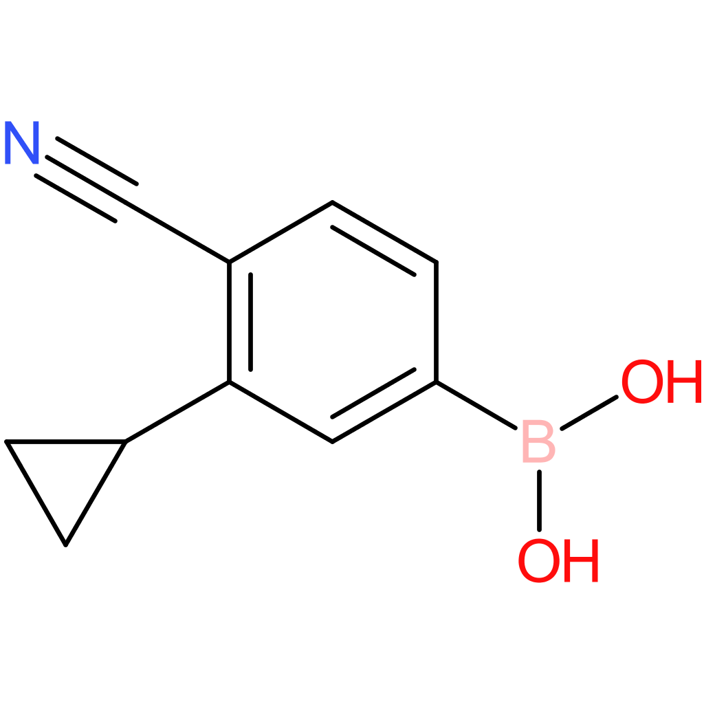 4-cyano-3-cyclopropylphenylboronic acid