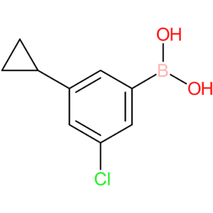 5-chloro-3-cyclopropylphenylboronic acid