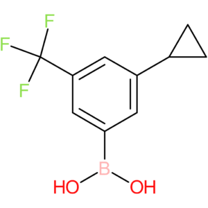 5-trifluoromethyl-3-cyclopropylphenylboronic acid