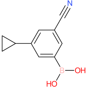 5-cyano-3-cyclopropylphenylboronic acid