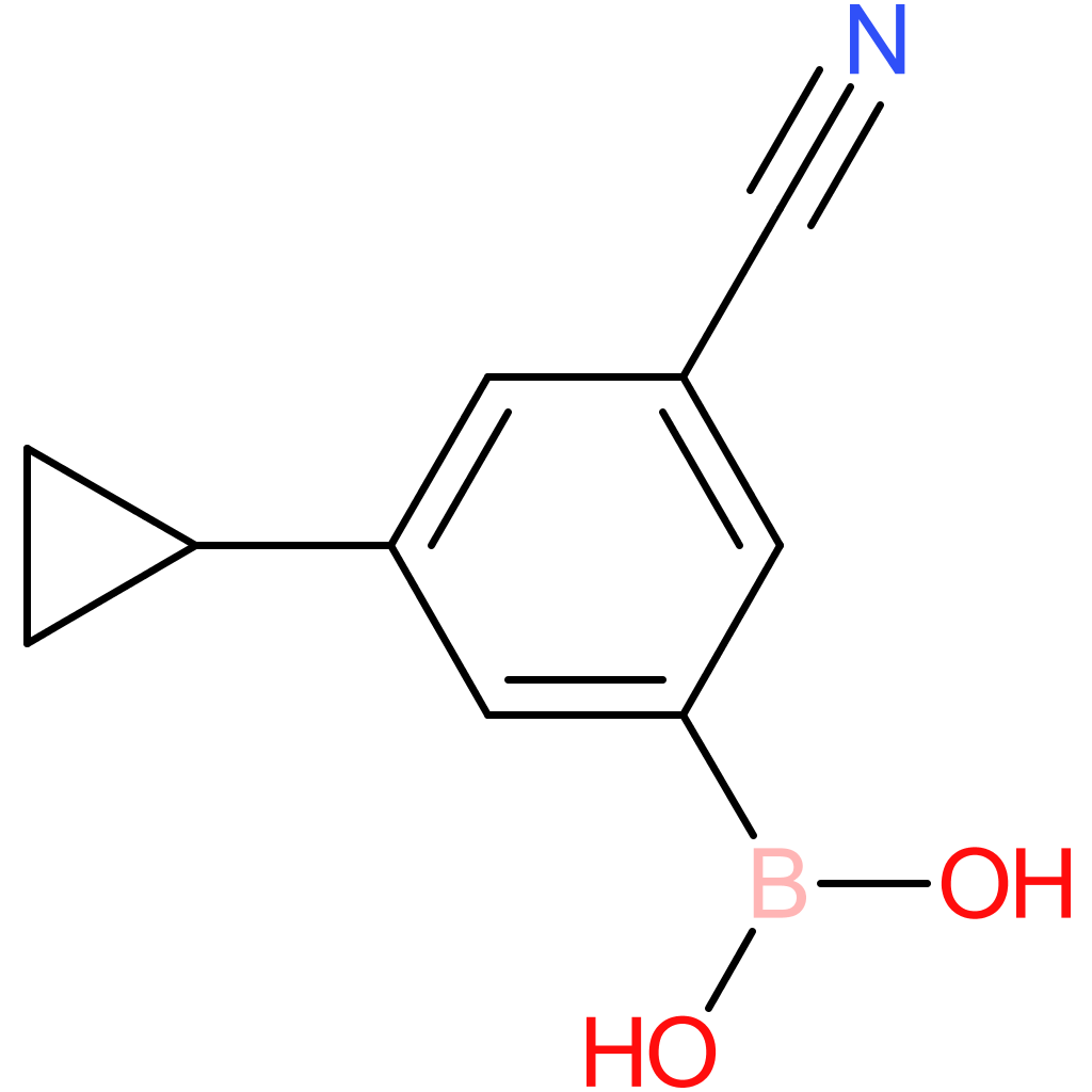 5-cyano-3-cyclopropylphenylboronic acid