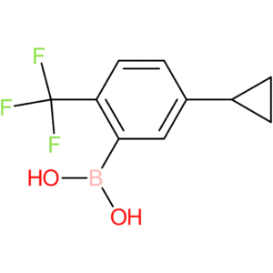 6-trifluoromethyl-3-cyclopropylphenylboronic acid
