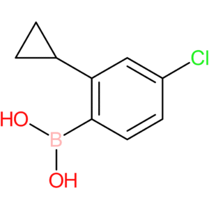 4-chloro-6-cyclopropylphenylboronic acid